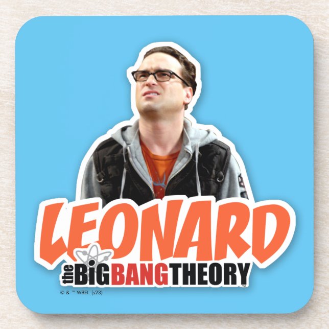 Posavasos La teoría del Big Bang | Leonard (Frente)