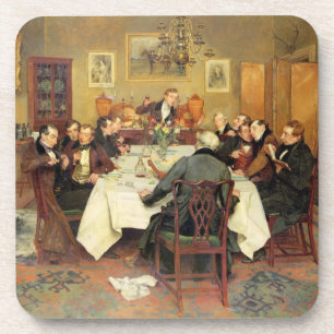 Posavasos La tostada "amores y esposas" del Bagman (aceite