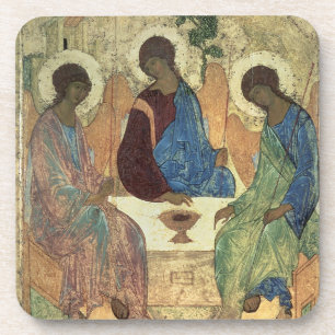 Posavasos La trinidad santa, 1420s (tempera en el panel)