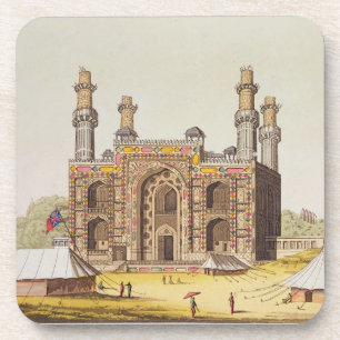 Posavasos La tumba del emperador Akbar de Mughal, de 'Le