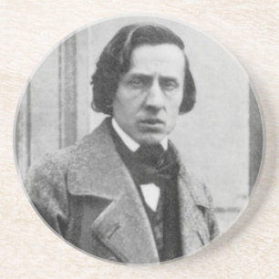 Posavasos La única fotografía sabida de Federico Chopin