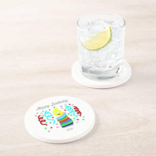 Posavasos La Vela de Cumpleaños Saluda La Pascua De Sandston