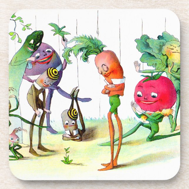 Posavasos La venganza 2 de los Vege-Hombres (Frente)