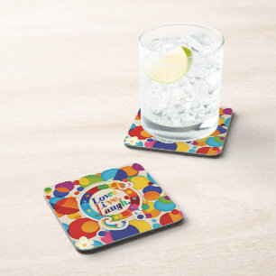 Posavasos "La vida alegre espera"