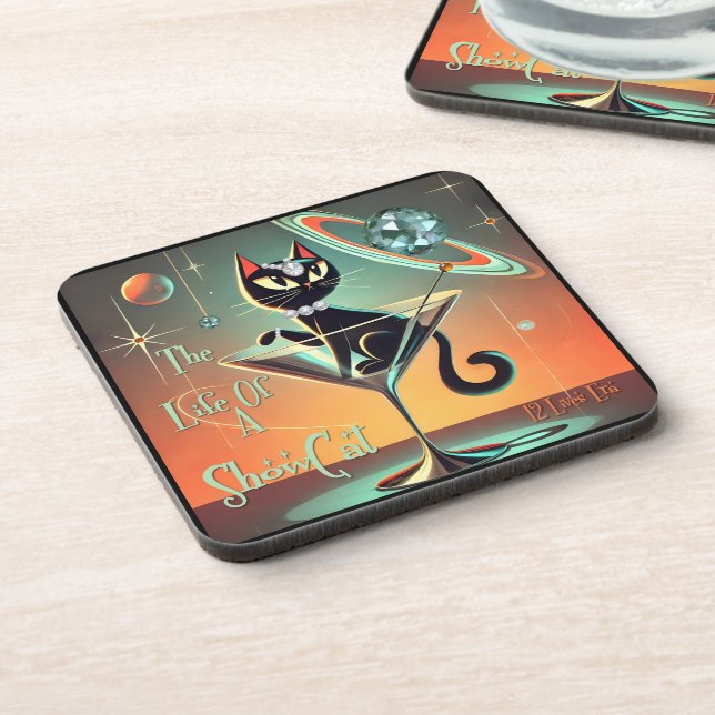 Posavasos La Vida De Un Gato De Chispa (Lado Izquierdo)