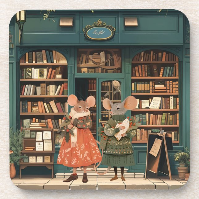 Posavasos La vida en Mice Town - Sra. Otis y Sra. Luna (Frente)