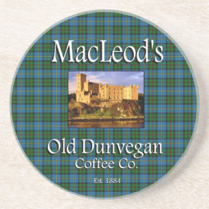 Posavasos La vieja empresa de café Dunvegan de MacLeod