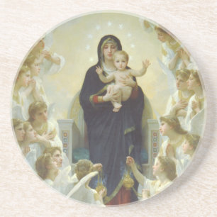 Posavasos La Virgen con los Ángeles
