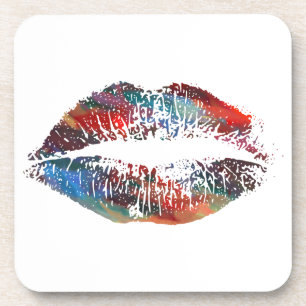 Posavasos Labios estilizados #5