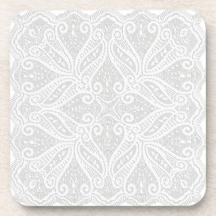 Posavasos Lace doily white