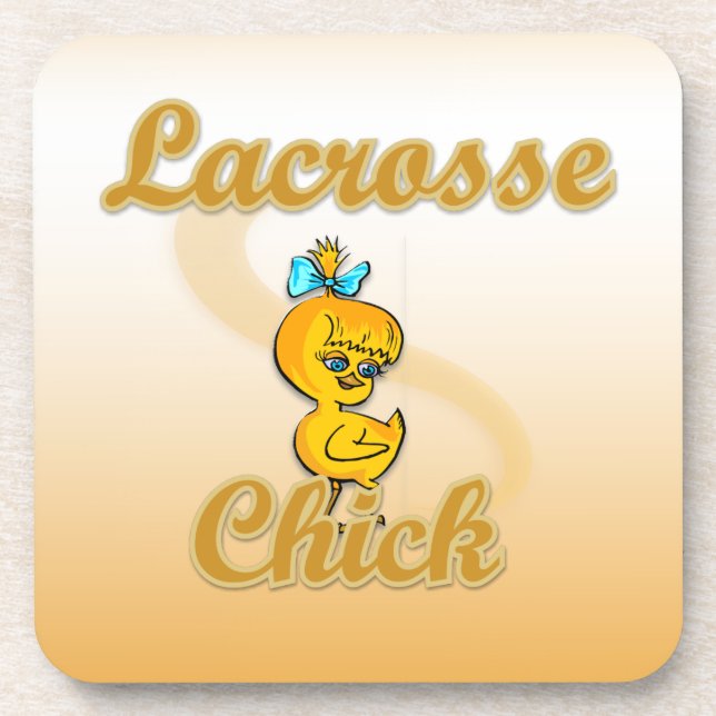 Posavasos Lacrosse Chick (Frente)