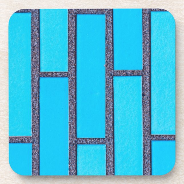 Posavasos ladrillo azul (Frente)