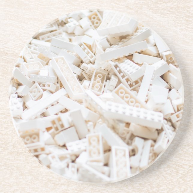 Posavasos ladrillos blancos (Frente)