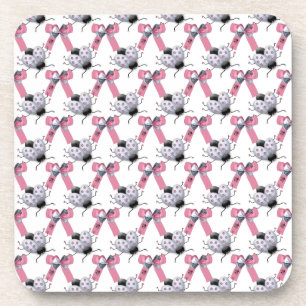 Posavasos Lady Bugs y Bows
