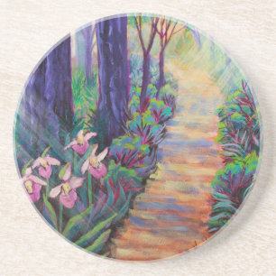 Posavasos Lady Slippers en el camino