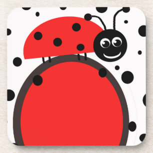Posavasos Ladybug Cork Coaster