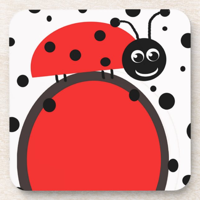 Posavasos Ladybug Cork Coaster (Frente)