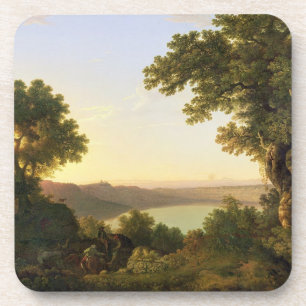 Posavasos Lago Albano, Italia, 1777 (aceite en lona)