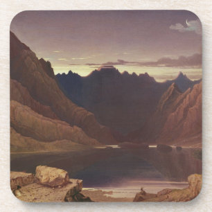 Posavasos Lago Coruisk, isla de Skye - amanecer, c.1826-32