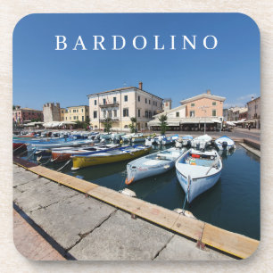 Posavasos Lago de Garda Bardolino vista a las montañas