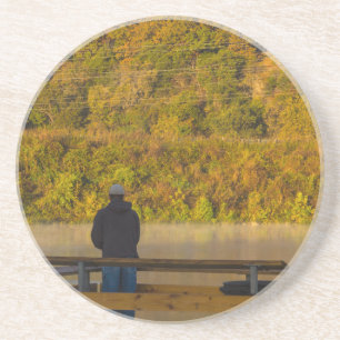 Posavasos Lago de Pesca de Otoño Springfield