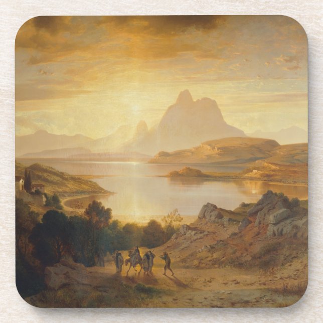 Posavasos Lago di Lugano - Albert Zimmermann (Frente)