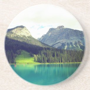 Posavasos Lago Esmeralda, Banff, Canadá