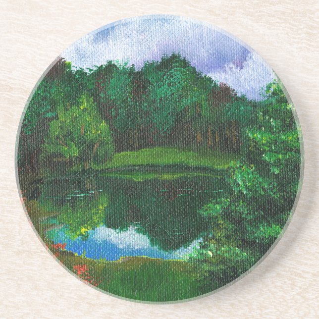 Posavasos Lago Espejo (Frente)