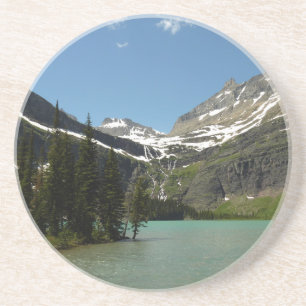 Posavasos Lago Grinnell en el Parque Nacional Glaciar