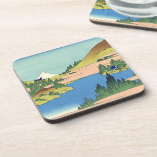 Posavasos Lago Hokusai Hakone en la provincia de Sagami
