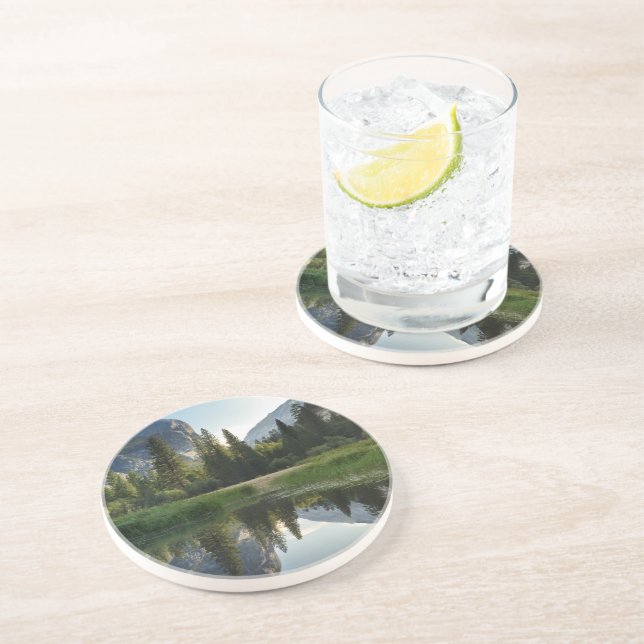 Posavasos Lago mirror, Yosemite (Lado)