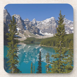 Posavasos Lago Moraine, Canadian Rockies, Alberta, Canadá 2