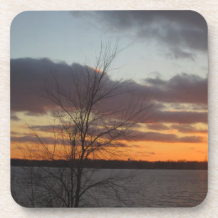 Posavasos Lago Sunset Coasters - Conjunto de 6