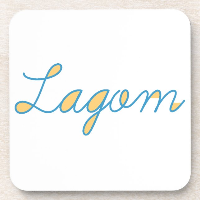 Posavasos Lagom Suecia (Frente)