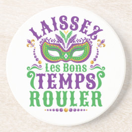 Posavasos Laissez Les Bons Temps Rouler Mardi Gras