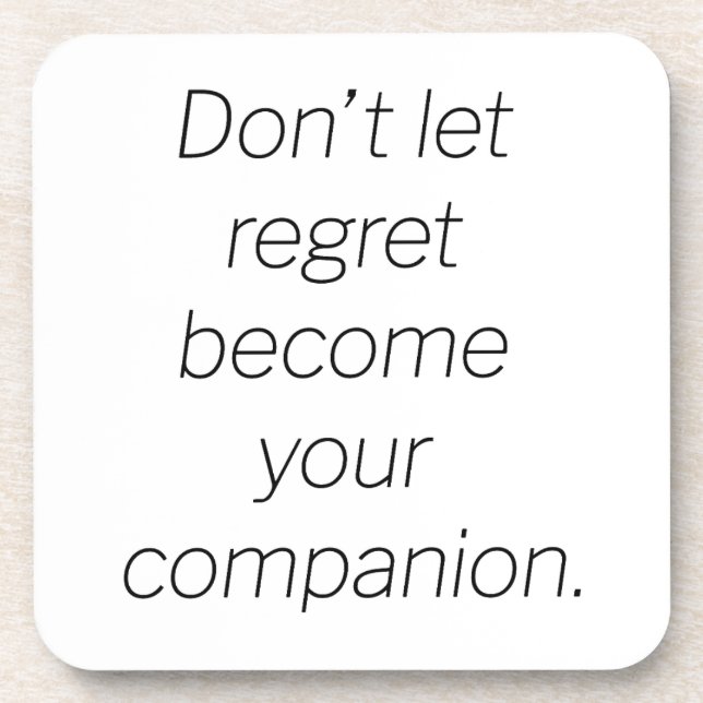 Posavasos Lamentar la escoria plástica dura (Frente)