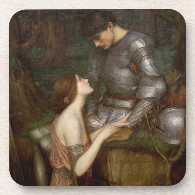 Posavasos Lamia y el soldado de John William Waterhouse (Frente)