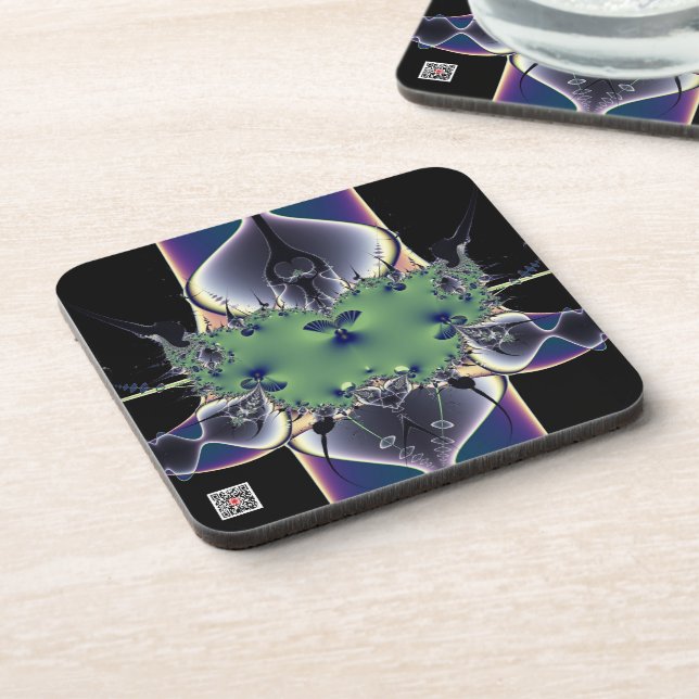 Posavasos Lámpara Morada (Lado Izquierdo)