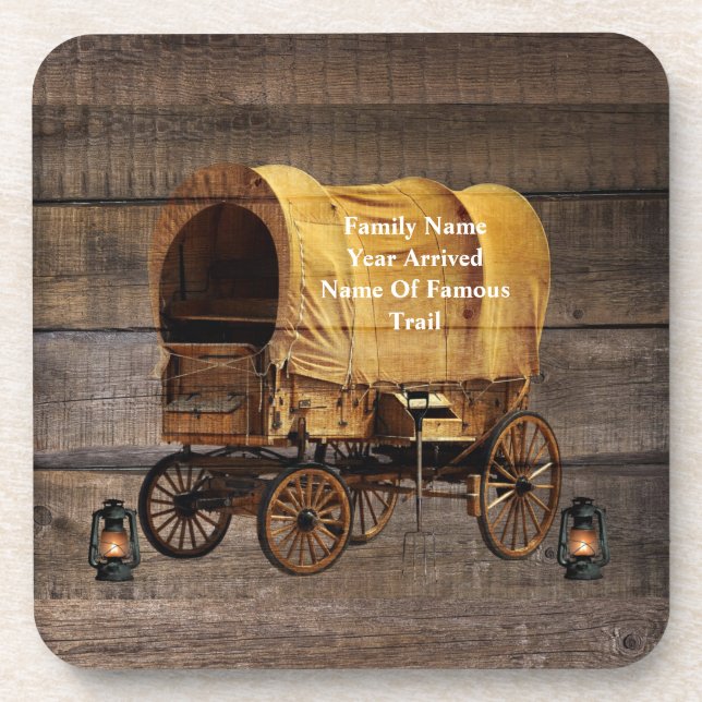 Posavasos Lámparas de aceite de carbón de vagón cubiertas Oc (Frente)