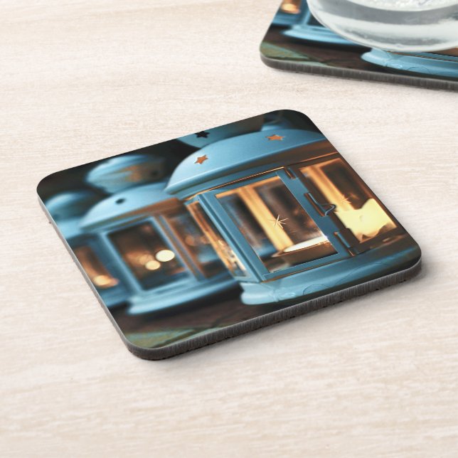 Posavasos Lámparas, farolillos y velas (Lado Izquierdo)