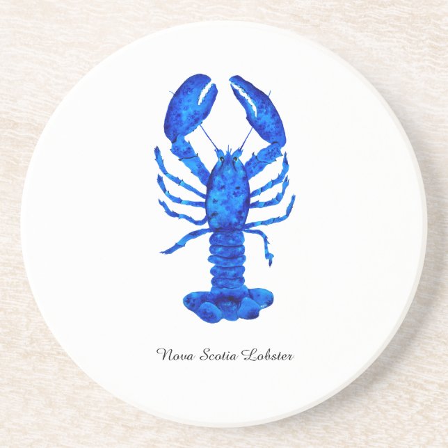 Posavasos Langosta Azul (Frente)