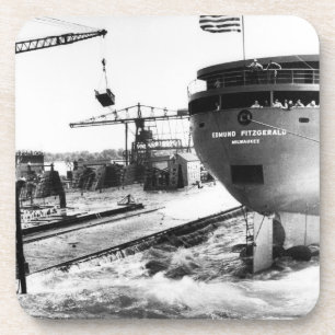 Posavasos Lanzamiento del Edmund Fitzgerald Mighty Fitz