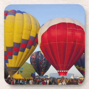 Posavasos Lanzando globos aerostáticos