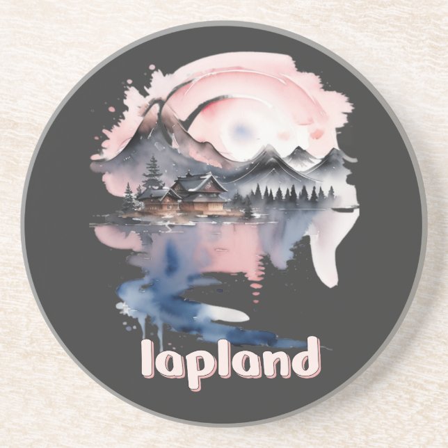 Posavasos lapland adventures (Frente)