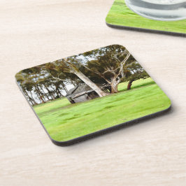 Posavasos Las antiguas galerías de madera