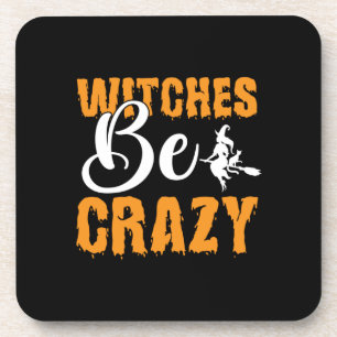 Posavasos Las brujas de Halloween son cumpleaños locos