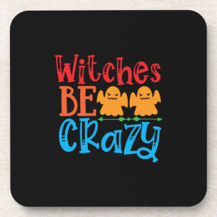Posavasos Las brujas de Halloween son cumpleaños locos