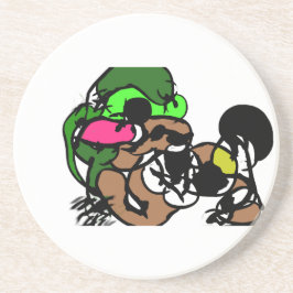 Posavasos Las cabras son divertidas