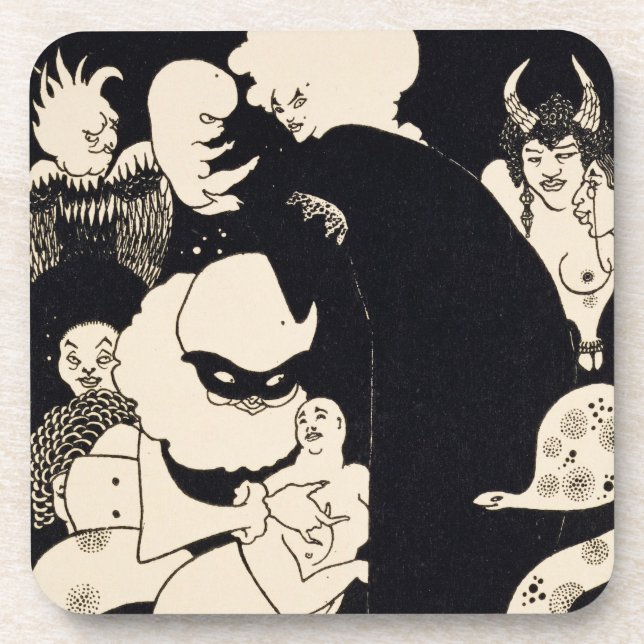 Posavasos Las criaturas extrañas de Lucian, ilustracion de (Frente)