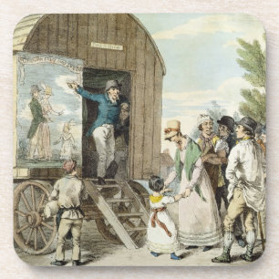 Posavasos Las ferias: La demostración, c.1821 (litho del